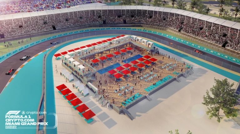 Crewfare Blog: The Ultimate VIP F1 Miami Experience: Hard Rock Beach Club 2024